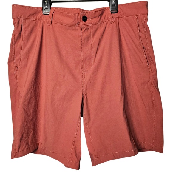 The North Face Other - The North Face Mens Regular Fit Shorts Burnt Orange Rust Hiking Trail Sz 36 NWOT